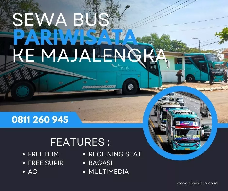sewa bus pariwisata ke majalengka